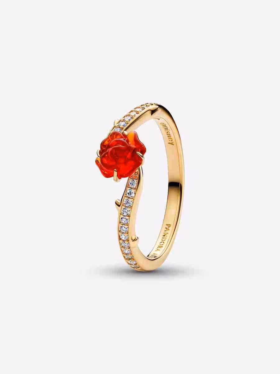 Anello Rosa Incantata Vetro di Murano Anello Rosa Incantata Vetro di Murano