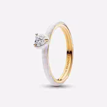 Homepage Anello White Chakra Heart