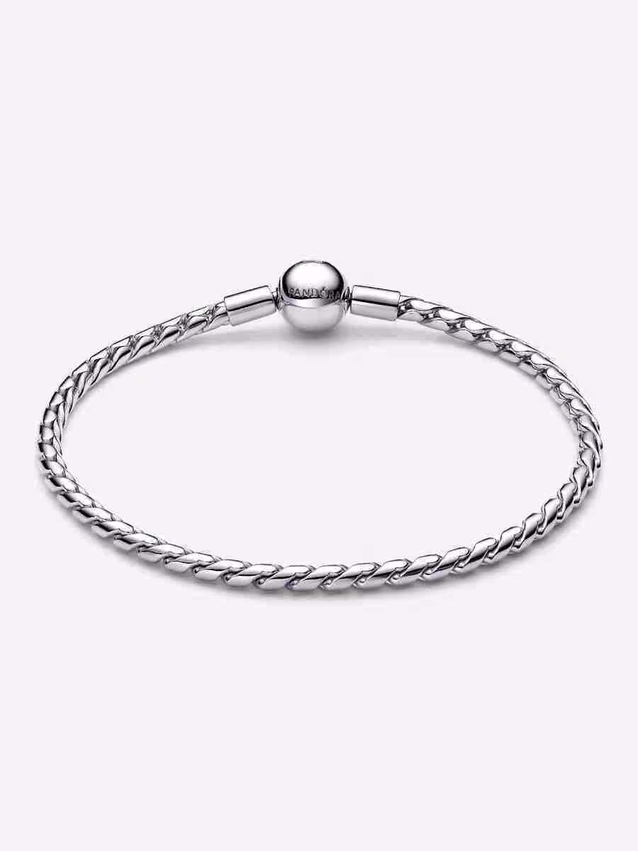 Bracciale Maglia Spiga con Chiusura a Sfera_1