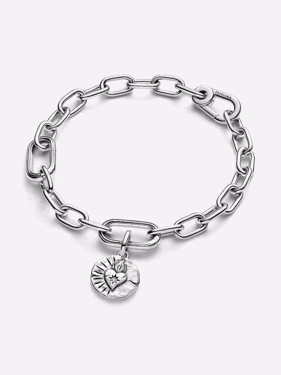 Charm Medallion Cuore Sacro Amor Vincit Omnia_1