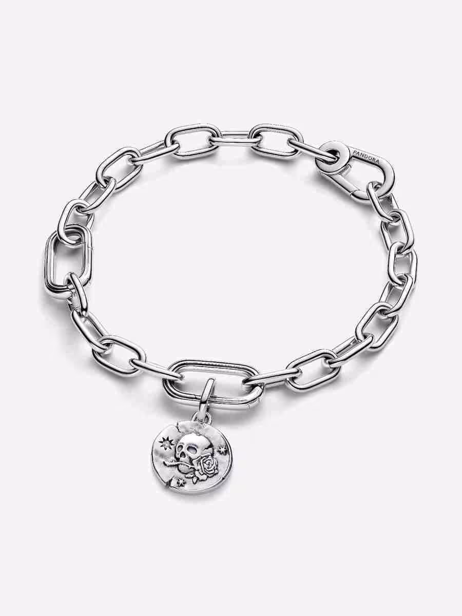 Charm Medallion Teschio Carpe Diem_1