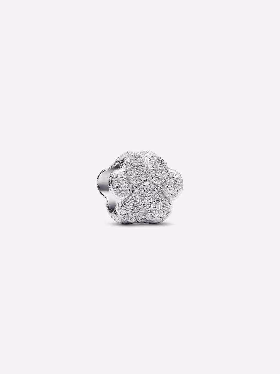Mini Charm Zampa effetto diamantato Mini Charm Zampa effetto diamantato