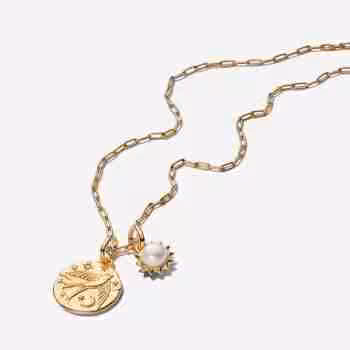 Set Collana Sole e Rondine Dum Vita Est Spes Est