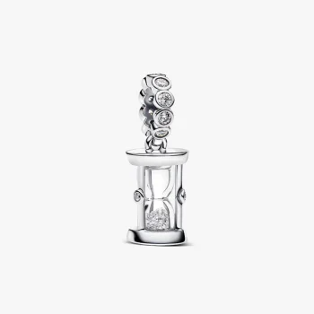 Charm Pendente Clessidra Time is Precious