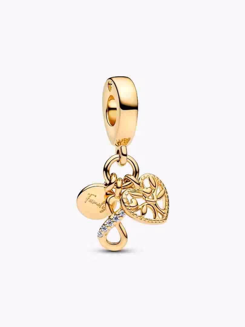 Charm Pendente Famiglia Per Sempre Charm Pendente Famiglia Per Sempre