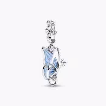 Charm Pendente Farfalla e Chiave Unlock Tomorrow