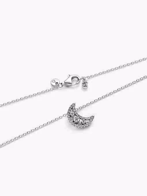 Collana con pendente Falce di luna_1