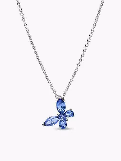 Parure Farfalla Luminosa Blu_1