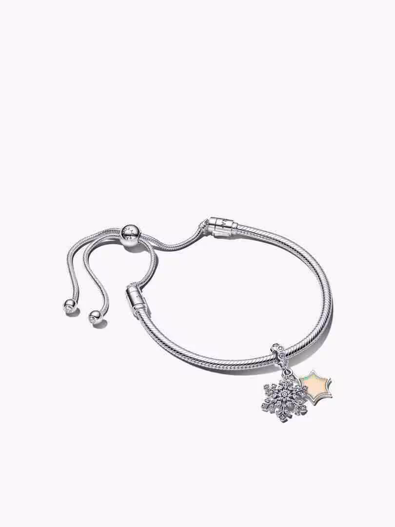 Set Bracciale Fiocco di Neve e Stella Set Bracciale Fiocco di Neve e Stella