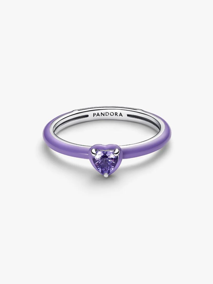 Anello Viola Chakra Heart _1