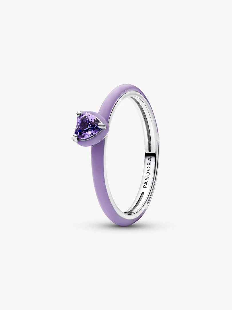 Anello Viola Chakra Heart Anello Viola Chakra Heart