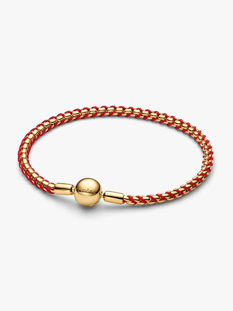Bracciale Intreccio Tessuto Rosso Bracciale Intreccio Tessuto Rosso